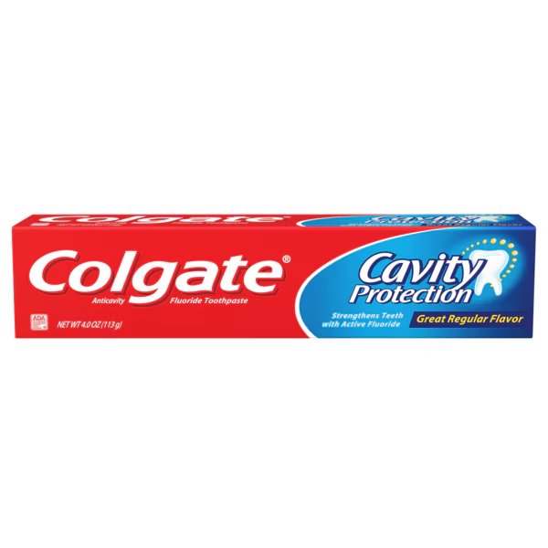 Colgate Cavity Protection Great Regular Flavor Toothpaste 4 oz., PK24, Colgate, Mfr#: 151406